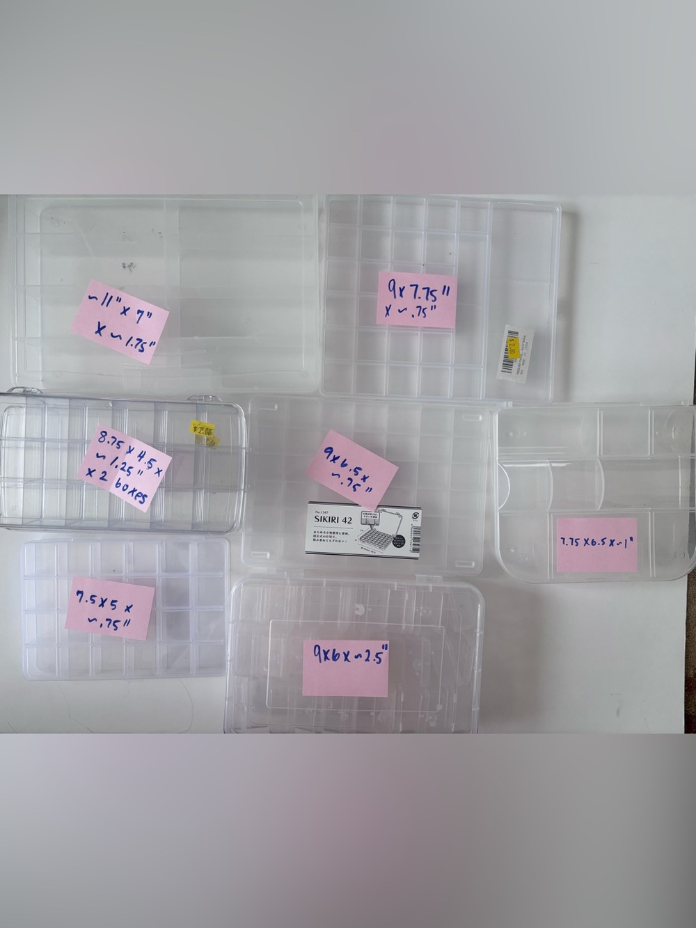 bead storage containers - Picture 2 of 2